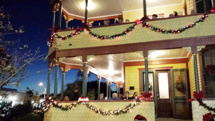 Porch Party - Christmas 2016 at the Pritchard House